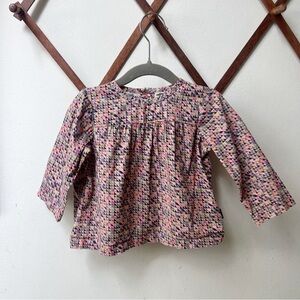 Imps & Elf’s Organic Cotton Peasant Blouse 18/24m